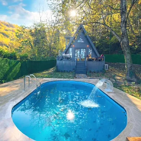 Serene Bungalow Surrounded By Nature In Sapanca
